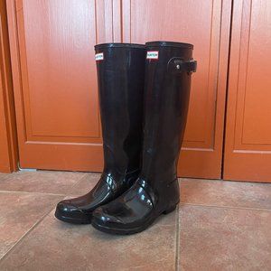 Hunter Women's Original Tall Gloss Rain Boots
